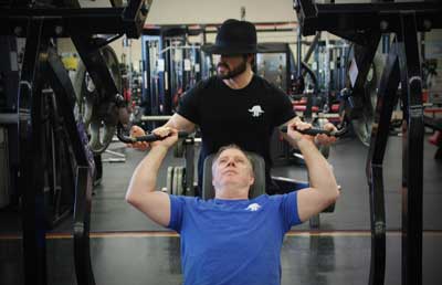 Personal Trainer, Tyler TX Workout Session